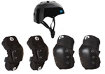 SixSixOne Dirt Lid & DJ Elbow & Knee Pads | Combo Pack