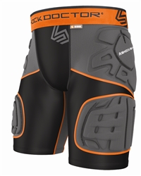 Shock Doctor Shock Skin 5-Pad Extended Thigh Padded Short