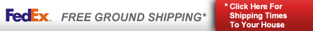 FedEx: Free ground Shipping